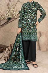 NUW3066 Digital Printed Khaddar Suit - 3 Piece